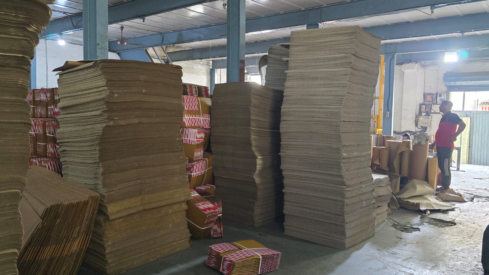 Shop floor at Maa Ashapura Packaging, Vasai, Mumbai