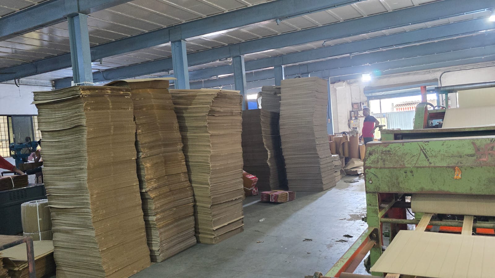Shop floor at Maa Ashapura Packaging, Vasai, Mumbai